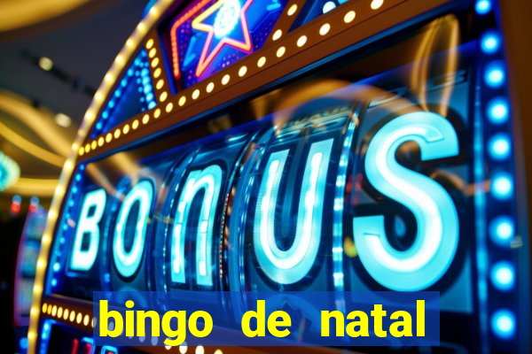 bingo de natal para imprimir gratis