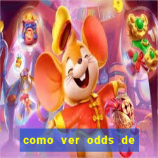 como ver odds de jogos passados