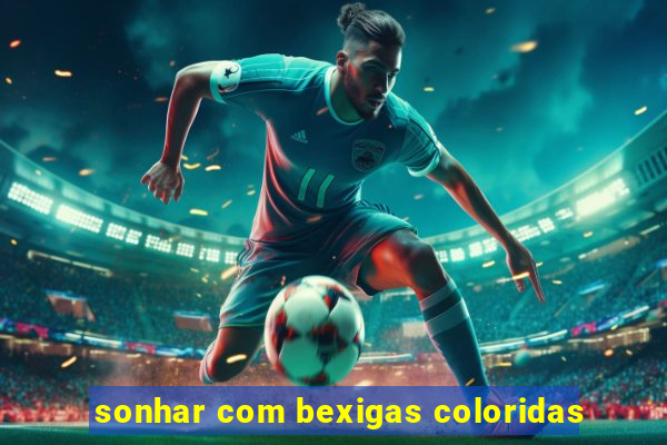 sonhar com bexigas coloridas