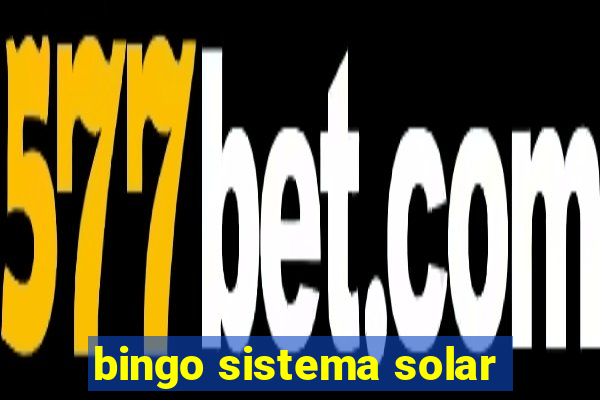 bingo sistema solar