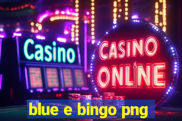 blue e bingo png