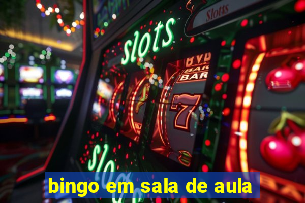 bingo em sala de aula