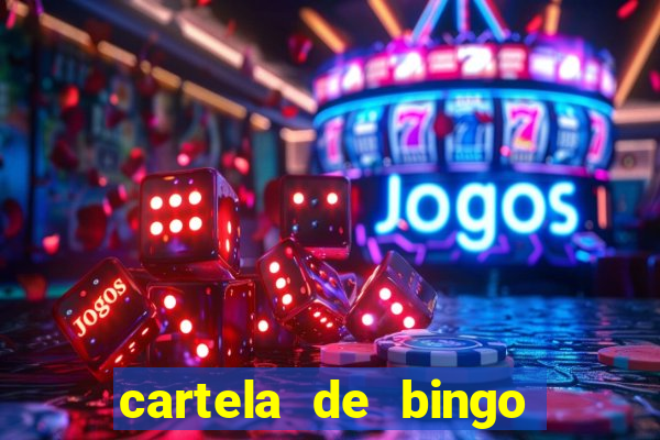 cartela de bingo 75 para imprimir