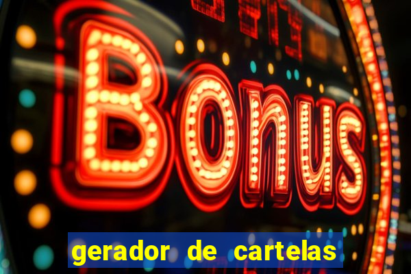 gerador de cartelas de bingo 1 a 99