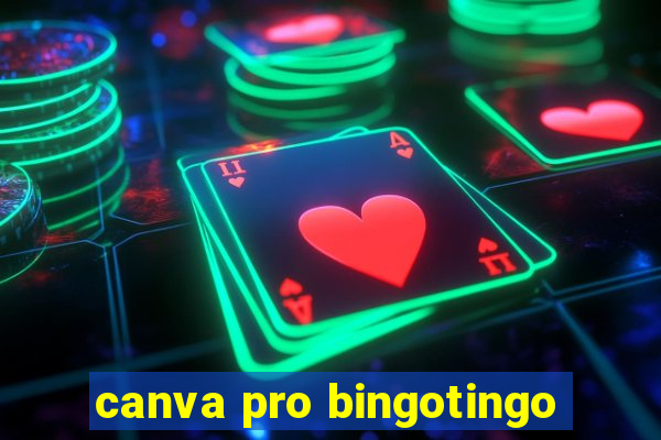 canva pro bingotingo