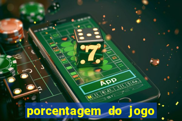 porcentagem do jogo fortune tiger