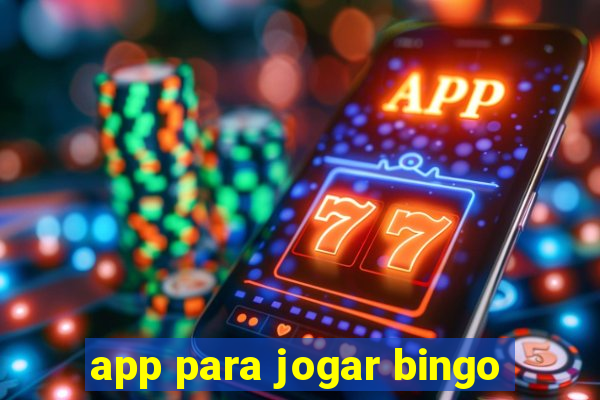 app para jogar bingo