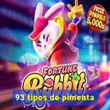 93 tipos de pimenta