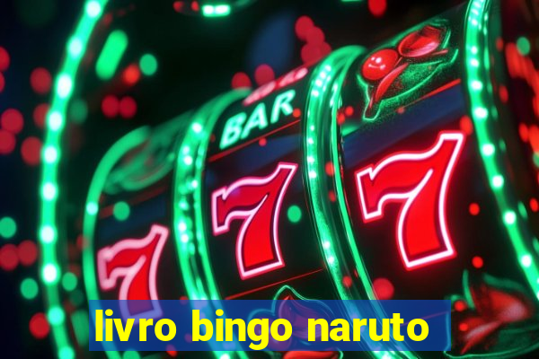 livro bingo naruto