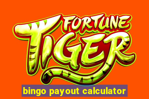 bingo payout calculator