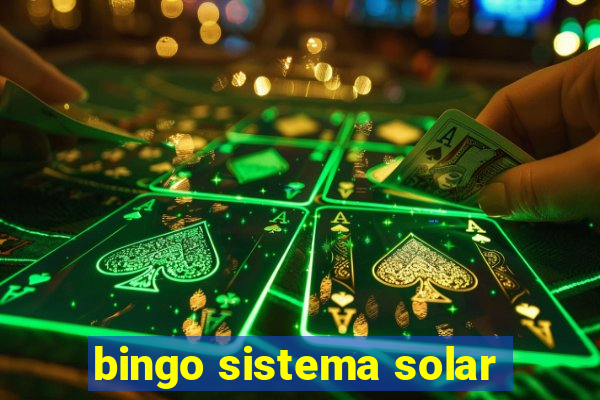 bingo sistema solar