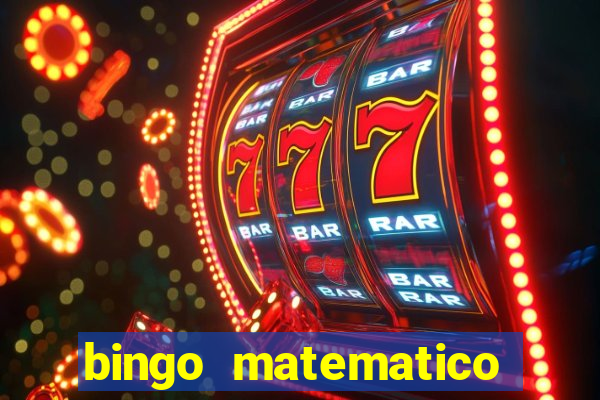 bingo matematico para ensino medio