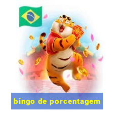 bingo de porcentagem