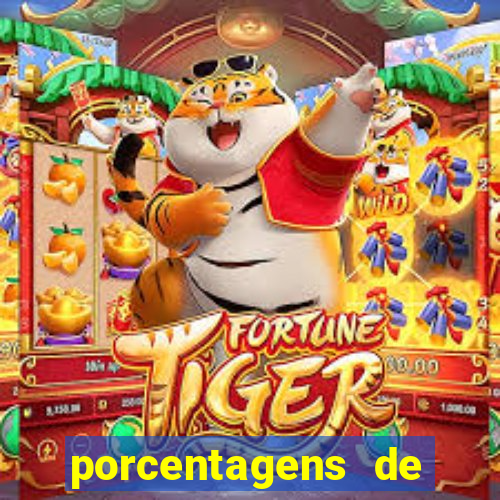 porcentagens de jogos pagantes