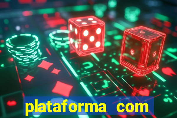 plataforma com chuva de dinheiro