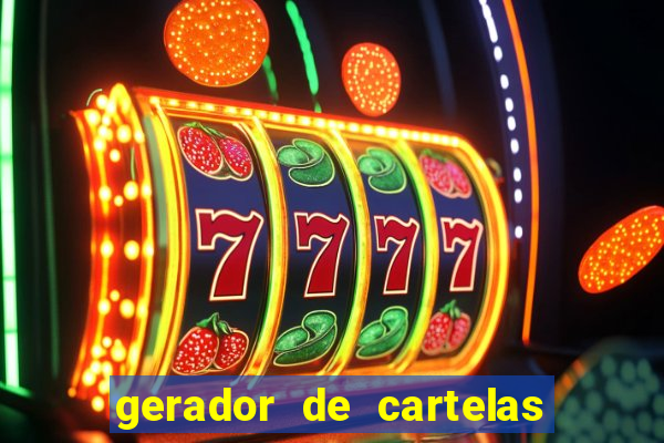 gerador de cartelas de bingo 1 a 99