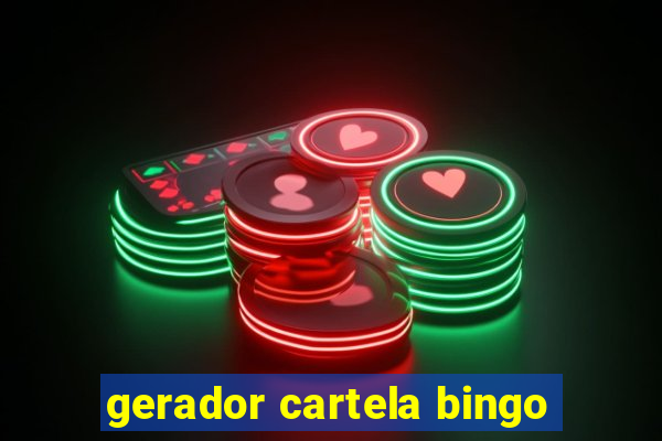 gerador cartela bingo