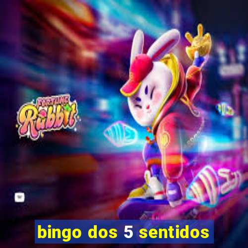 bingo dos 5 sentidos