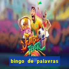 bingo de palavras de natal