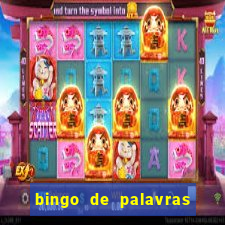 bingo de palavras de natal