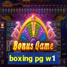 boxing pg w1