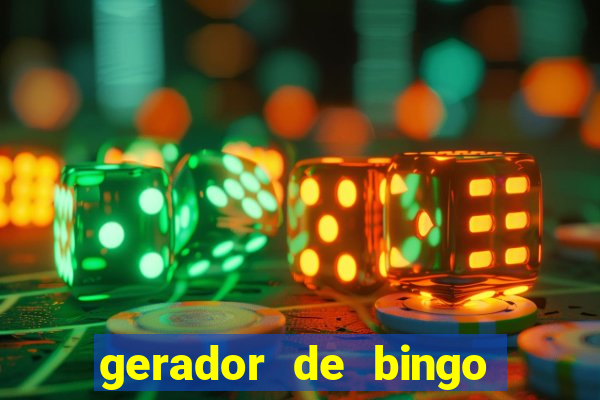 gerador de bingo de palavras